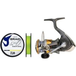 Daiwa Haspelrulle Laguna LT 3000-C (Påspolad J-Braid X4-lina 0,19 Mm)