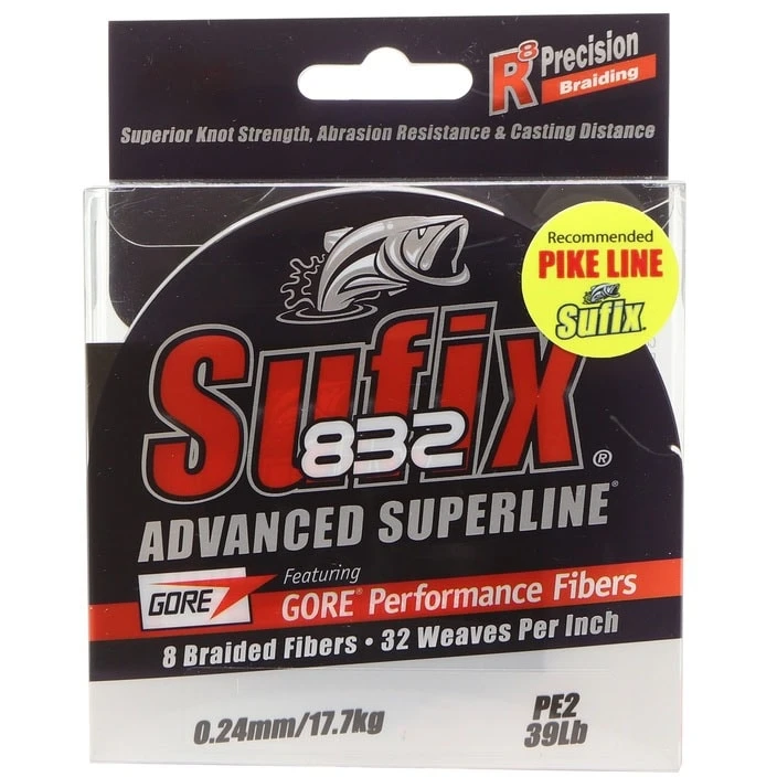 Sufix 832 Braid 0,24 Mm Fiskelina 1 Sufix 832 Braid 0,24 Mm Fiskelina