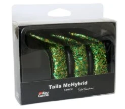Abu Garcia Svartzonker McHybrid Tails 3-pack Pap Green