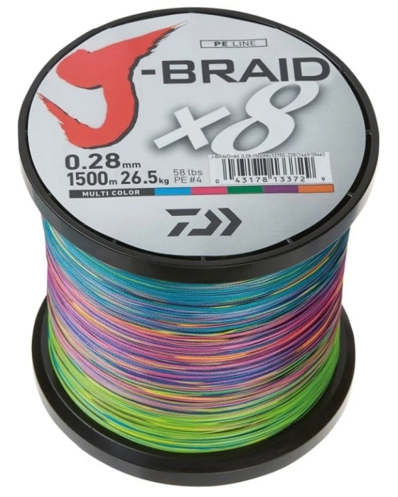 Daiwa J-Braid X8 79Lb 0.35mm 1500m Mc 1 Daiwa J-Braid X8 79Lb 0.35mm 1500m Mc