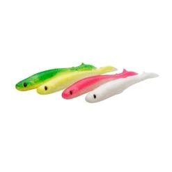Savage Gear Jig SG Slender Scoop Shad 9 Cm 4 G Dark Water Mix 4-pack