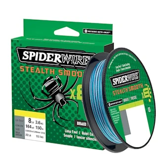 Spiderwire Stealth Smooth 8 0.11mm 150m Blue Camo 1 Spiderwire Stealth Smooth 8 0.11mm 150m Blue Camo