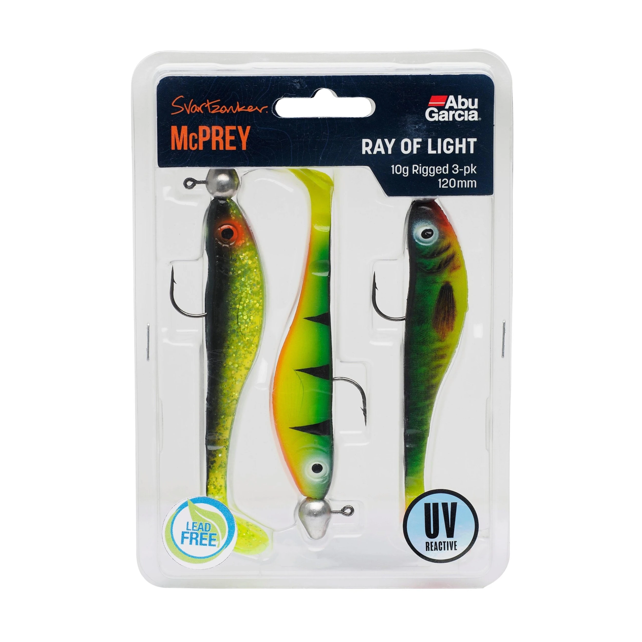 Abu Garcia McPrey 10gr Rigged 3-pack 1 Abu Garcia McPrey 10gr Rigged 3-pack