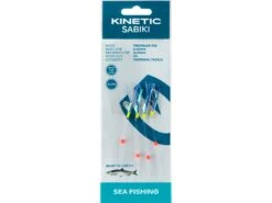 Kinetic Sabiki Trembler #4 Holo Fishskin/Blue Flash