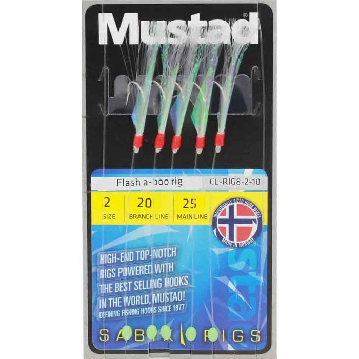 Mustad Flash A-boo Rig 2 Häckla 1 Mustad Flash A-boo Rig 2 Häckla