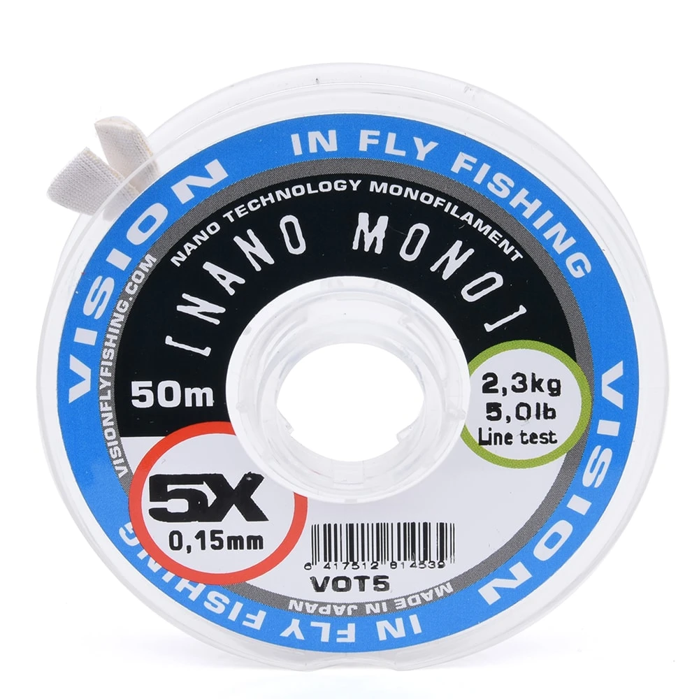 Vision NANO MONO 50m Tippet 1 Vision NANO MONO 50m Tippet
