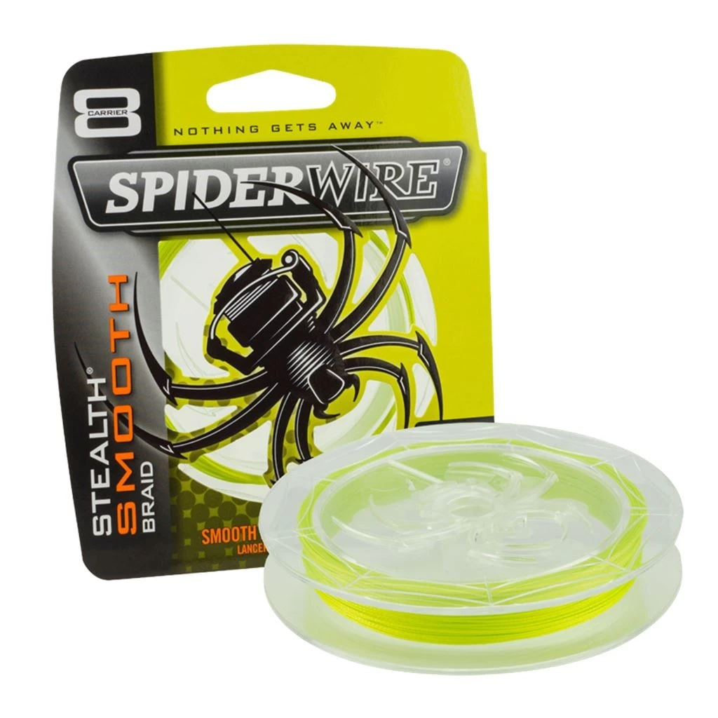 Spiderwire Stealth Smooth 8 0.09mm 150m Hi-Vis Yellow 1 Spiderwire Stealth Smooth 8 0.09mm 150m Hi-Vis Yellow