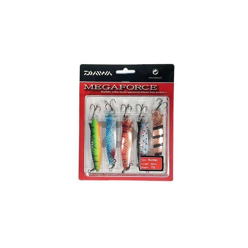 Daiwa Megaforce Hunter Lure Kit - 13G 1 Daiwa Megaforce Hunter Lure Kit - 13G
