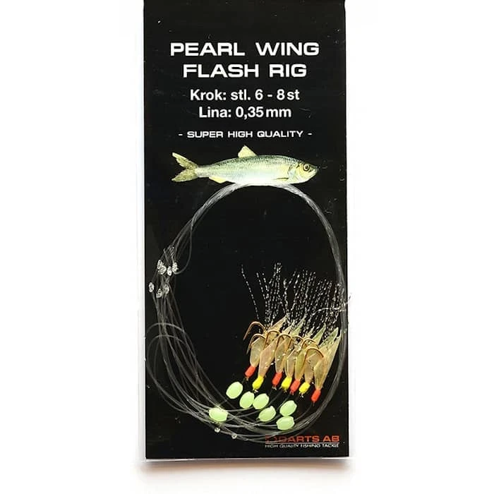 Darts Pearl Wing Flash Rig #8 1 Darts Pearl Wing Flash Rig #8