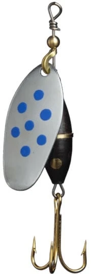 Panter 10g Silver/Blå Prick