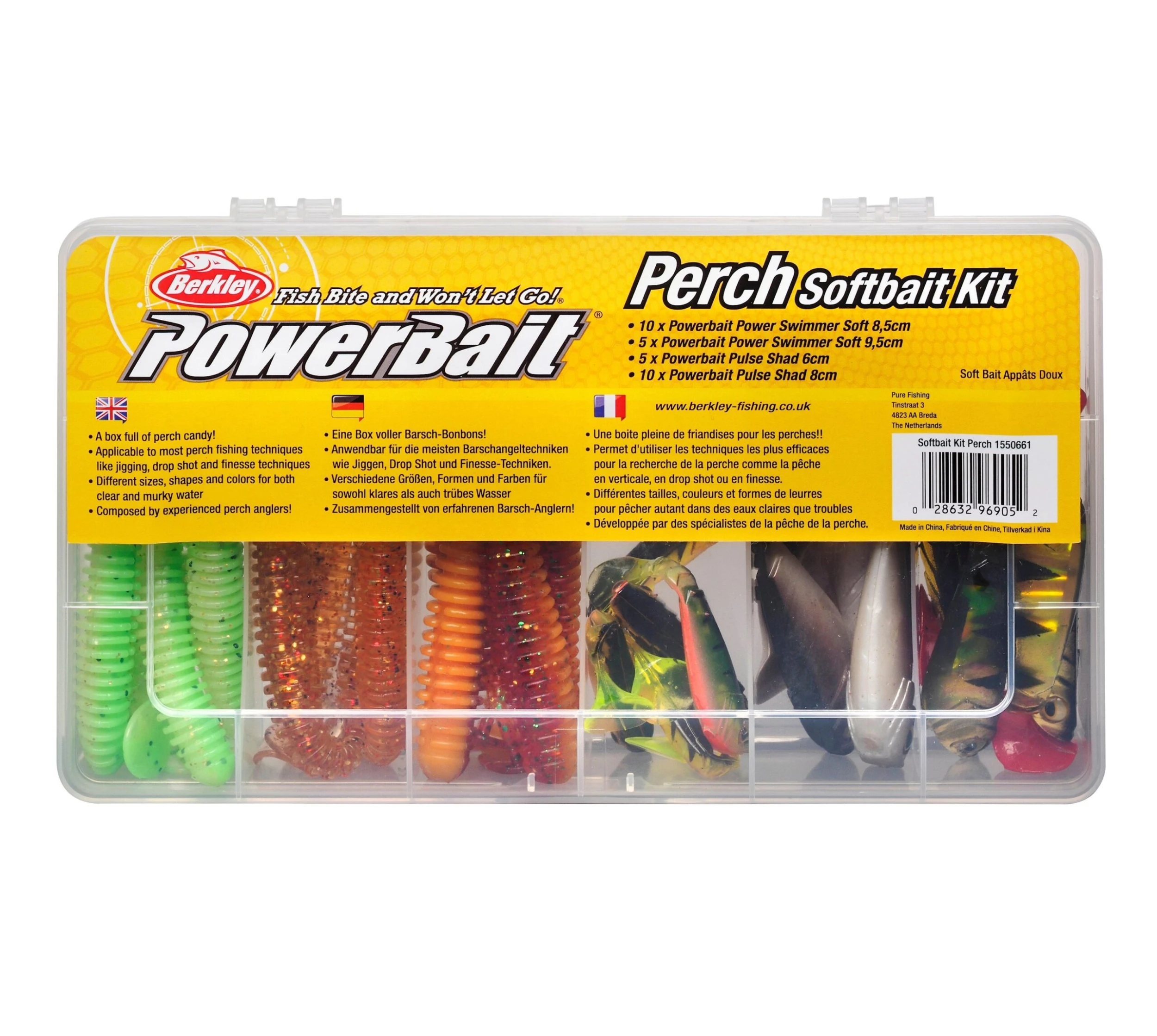 Berkley Wobbler BERKLEY PowerBait JiggKit "Perch" 1 Berkley Wobbler BERKLEY PowerBait JiggKit "Perch"