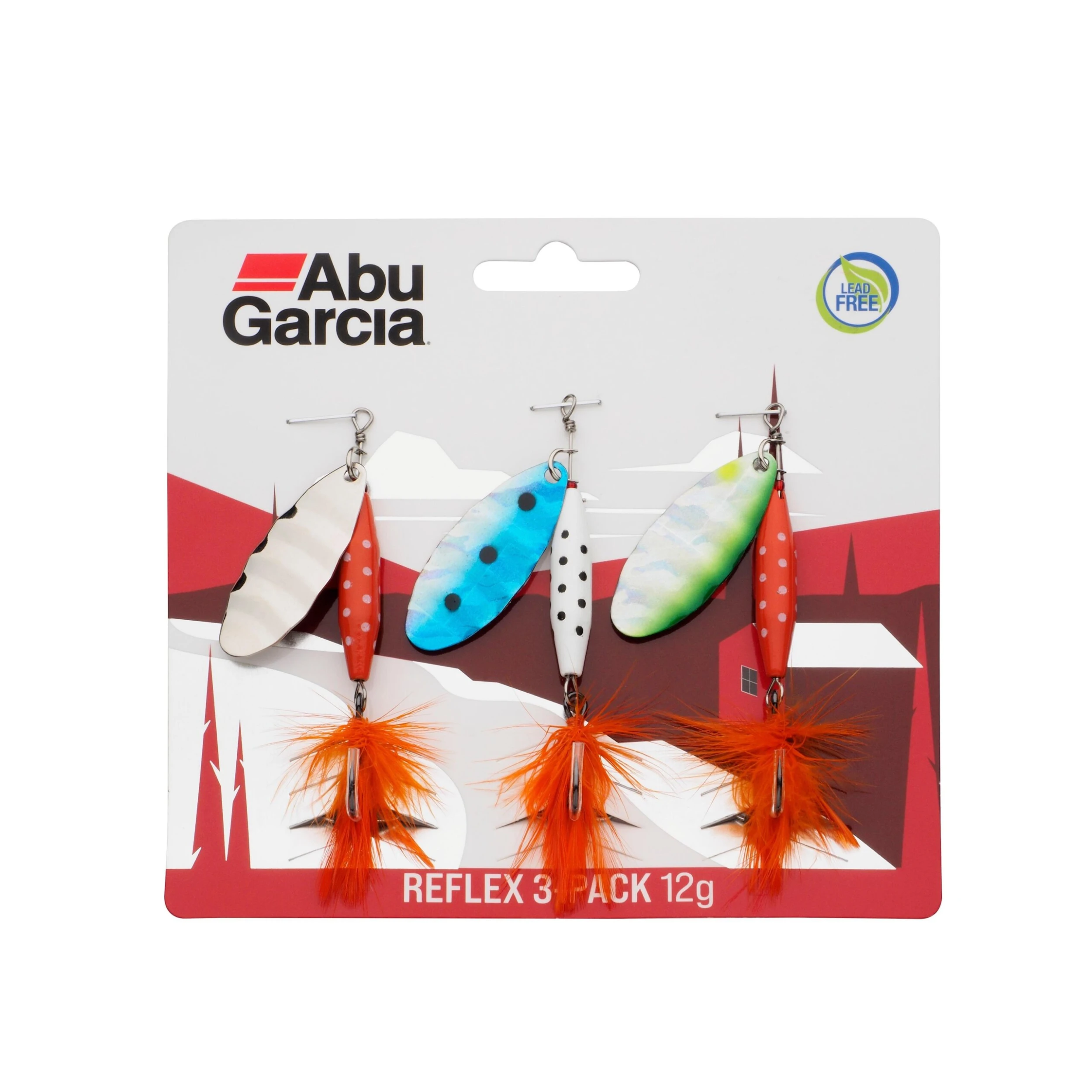 Abu Garcia Reflex 3-Pack 12g Lead Free 1 Abu Garcia Reflex 3-Pack 12g Lead Free