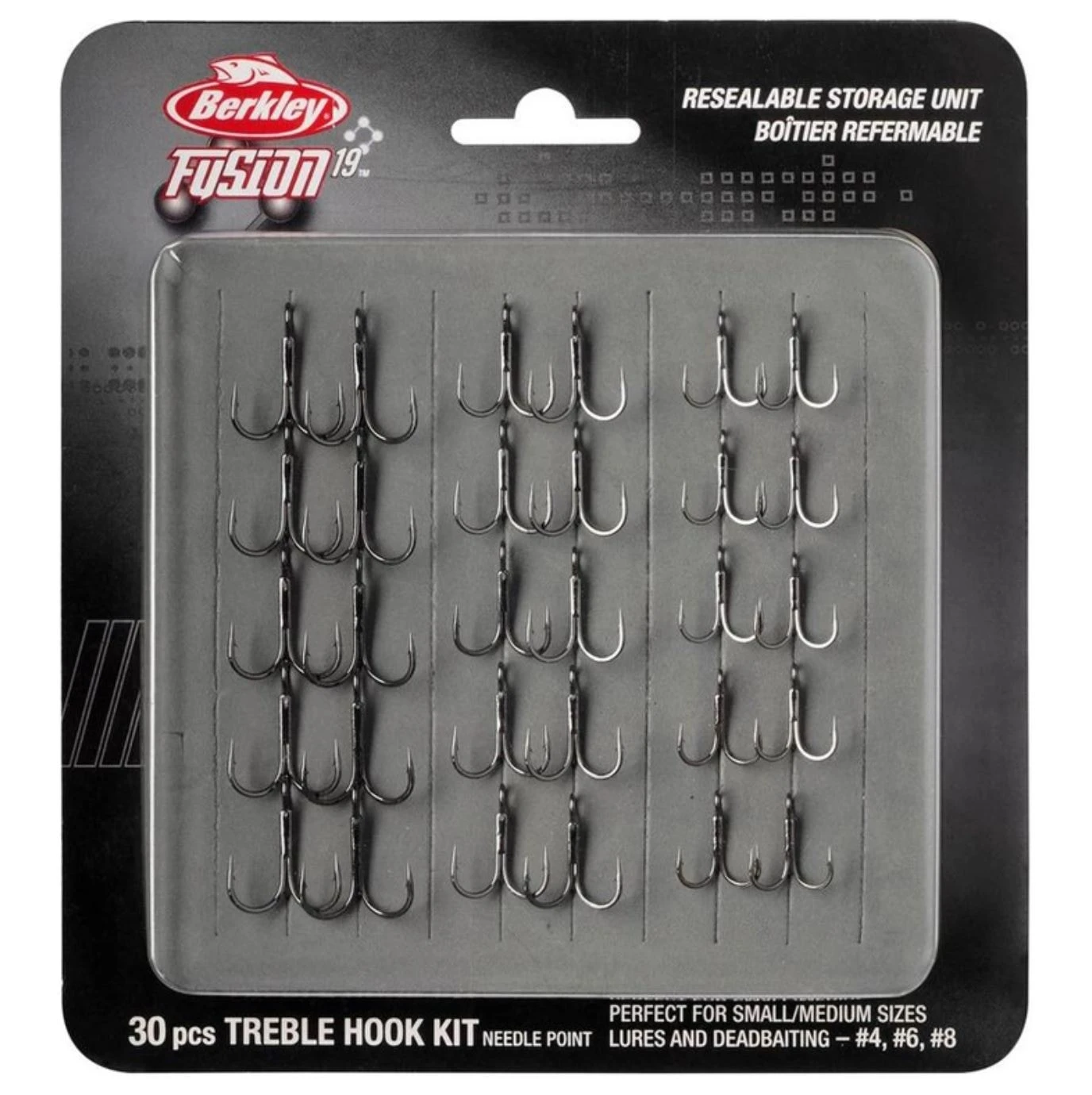 Berkley Fusion19 Treble Kit Small 30pcs 1 Berkley Fusion19 Treble Kit Small 30pcs