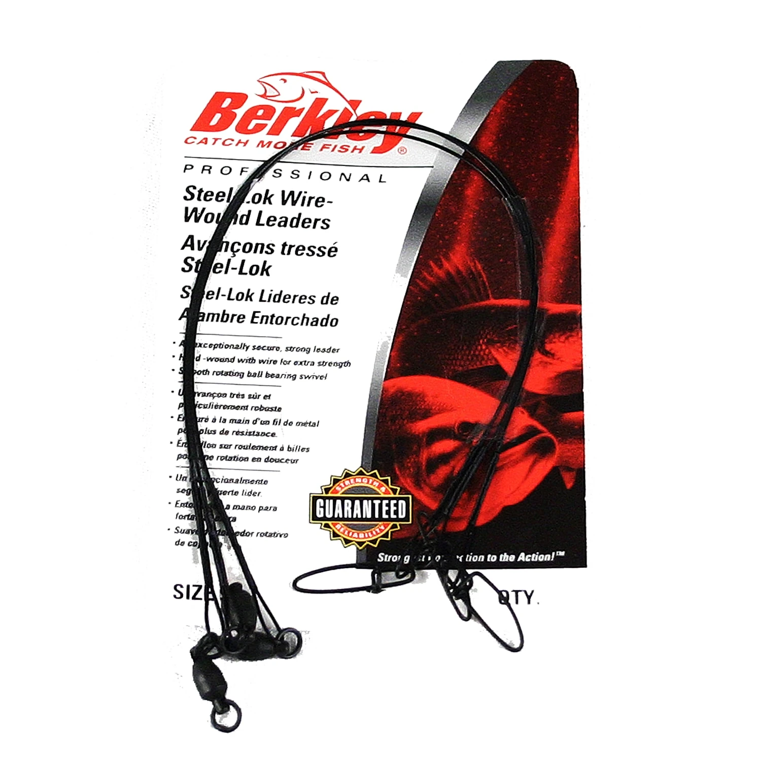 Berkley Steelon Wire-Wound Tafs 46 Cm 30lb 3-pack 1 Berkley Steelon Wire-Wound Tafs 46 Cm 30lb 3-pack