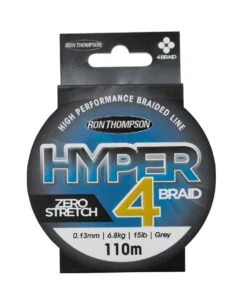 Ron Thompson R.T. Hyper 4-Braid 110m 0.17mm 9.0kg Grå
